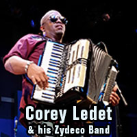 Corey Ledet & His Zydeco Band - LIVE @ Buck & Johnny's