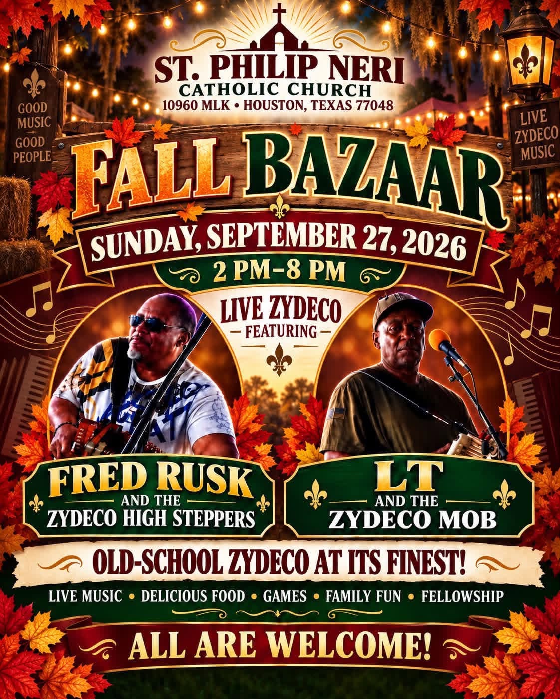 2026 St Phillip Neri Fall Bazaar