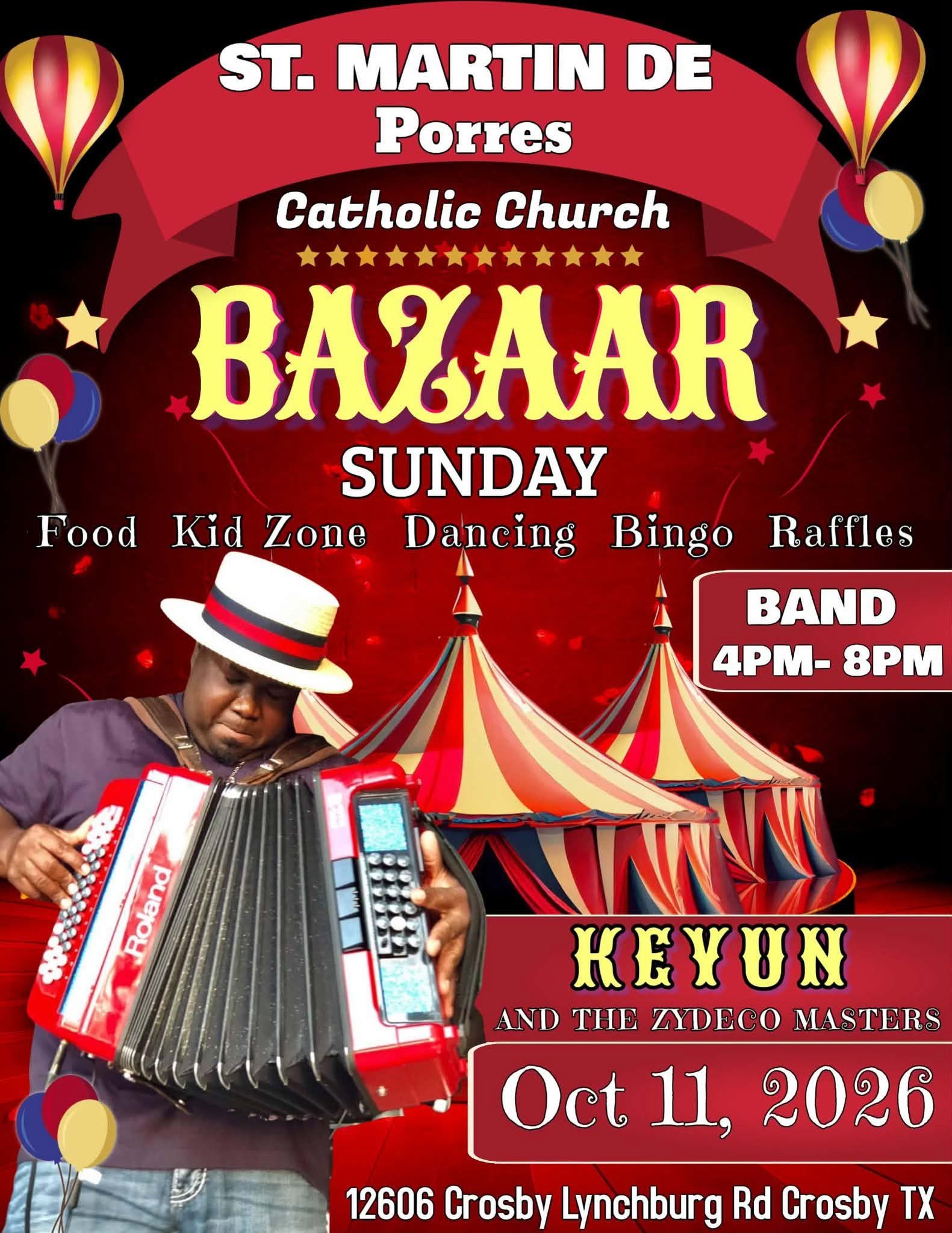 2026 St Martin de Porres Church Bazaar