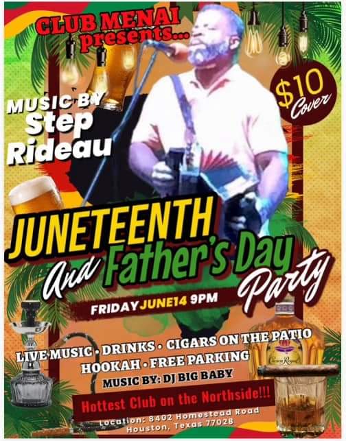 2024 Club Menai Juneteenth and Father's Day Celebration- Zydeco Events