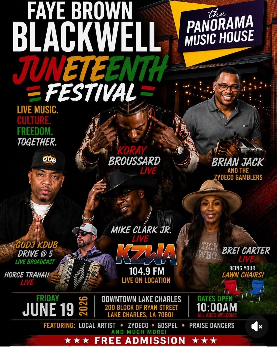 2026 Faye Brown Blackwell Juneteenth Festival