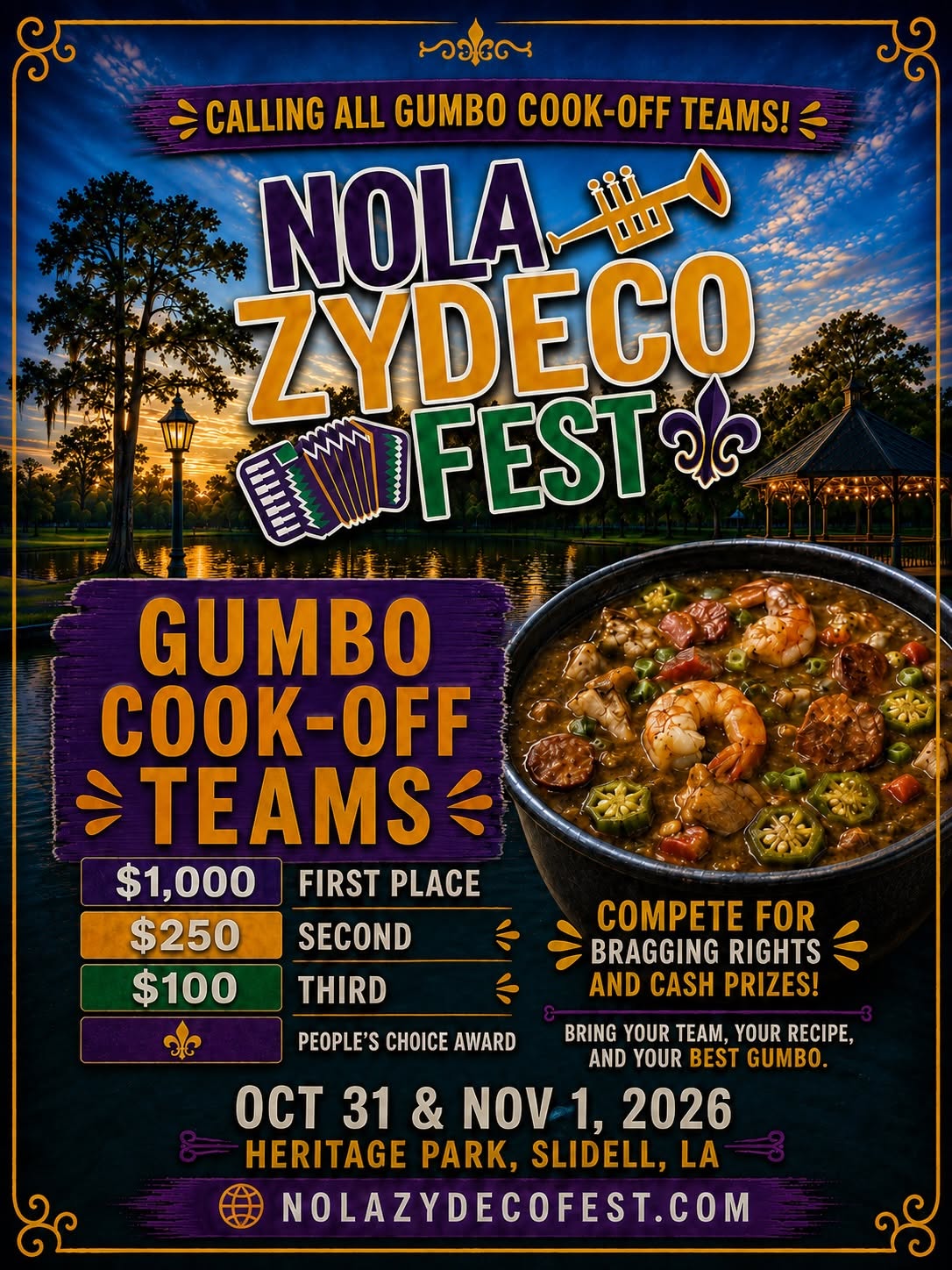 6th Annual NOLA Zydeco Fest