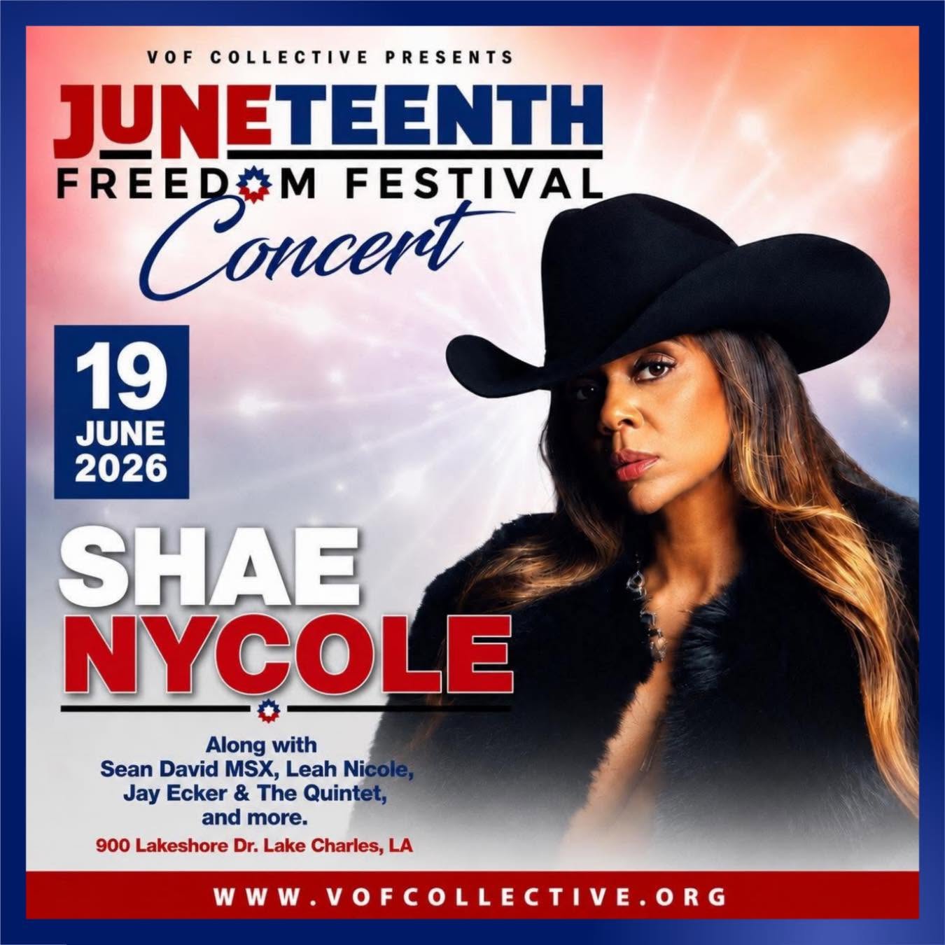 2026 Lake Charles Juneteenth Freedom Festival
