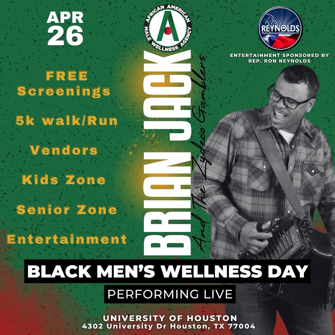 Brian Jack & the Zydeco Gamblers - LIVE @ Black Men's Wellness Day