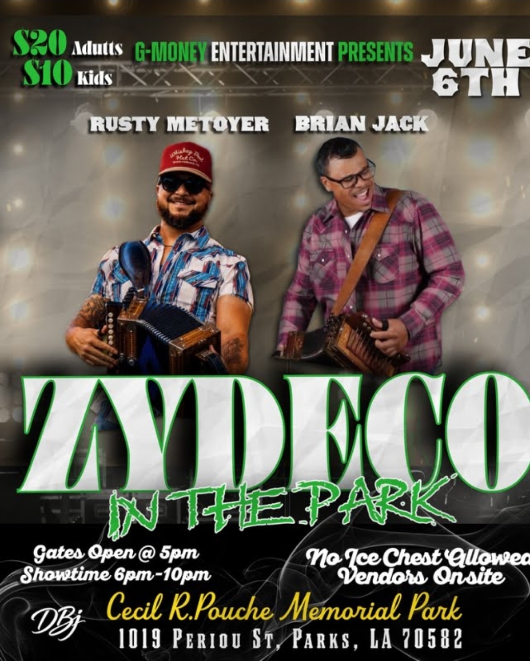 2026 Zydeco In The Park