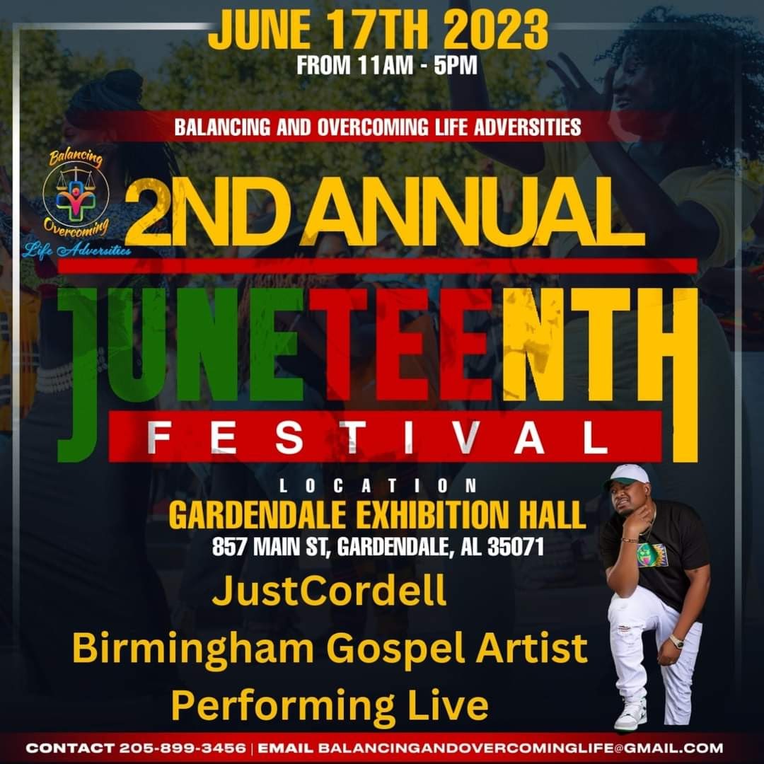 2nd Annual Gardendale, Alabama Juneteenth Festival