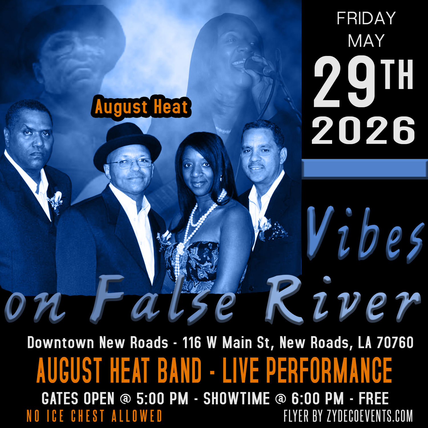 August Heat - LIVE @ 2026 Vibes on False River