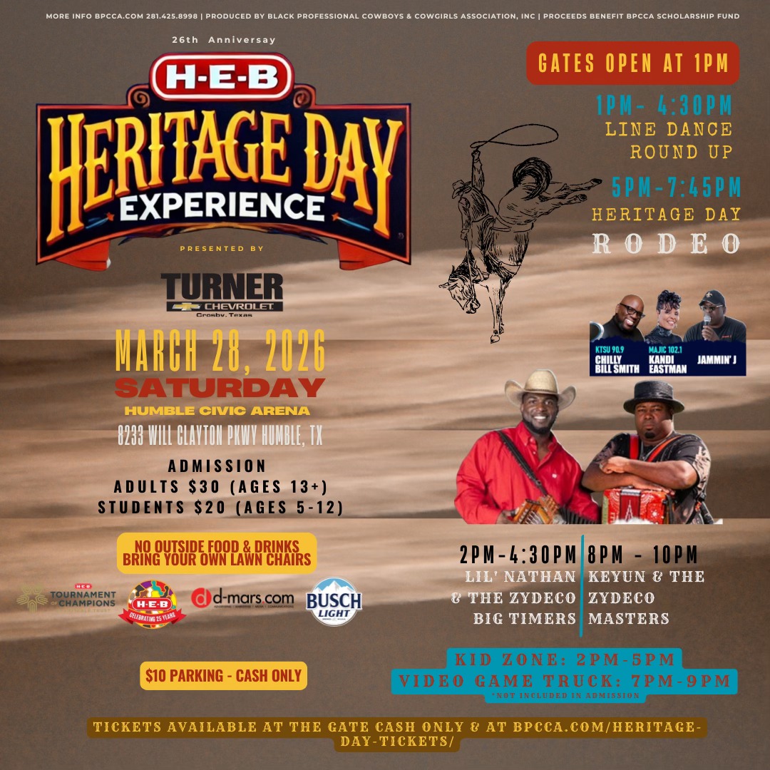 26th Annual BPCCA Heritage Day Rodeo