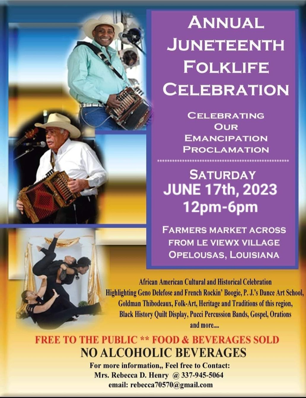 2023 Opelousas Annual Juneteenth Folklife Celebration