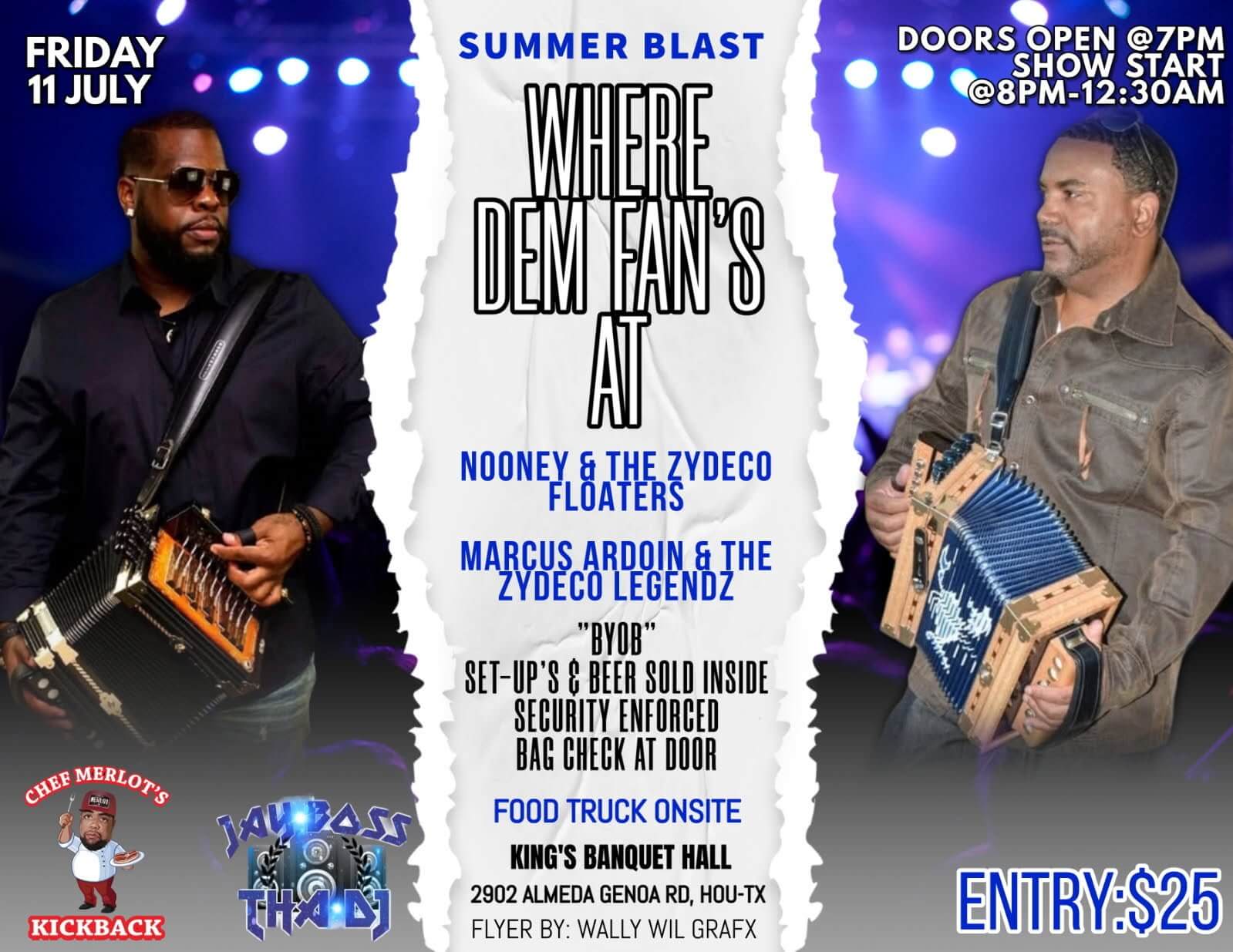 Where Dem Fan's At SUMMER BLAST