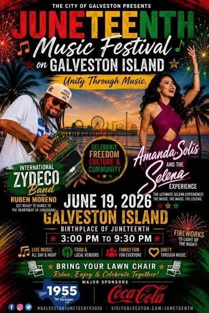 2026 Galveston Juneteenth Music Festival