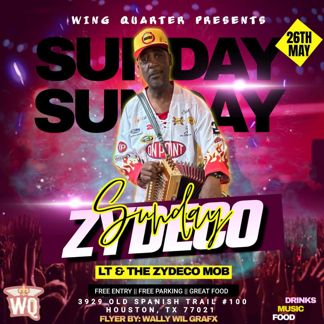 Wing Quarter Presents Zydeco Sunday