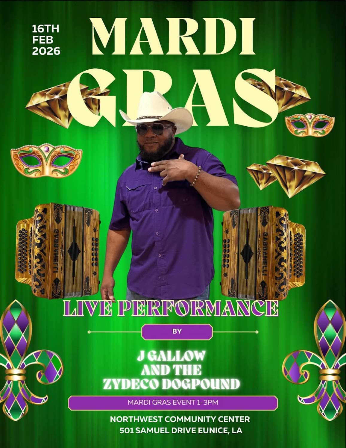 2026 Mardi Gras In Eunince