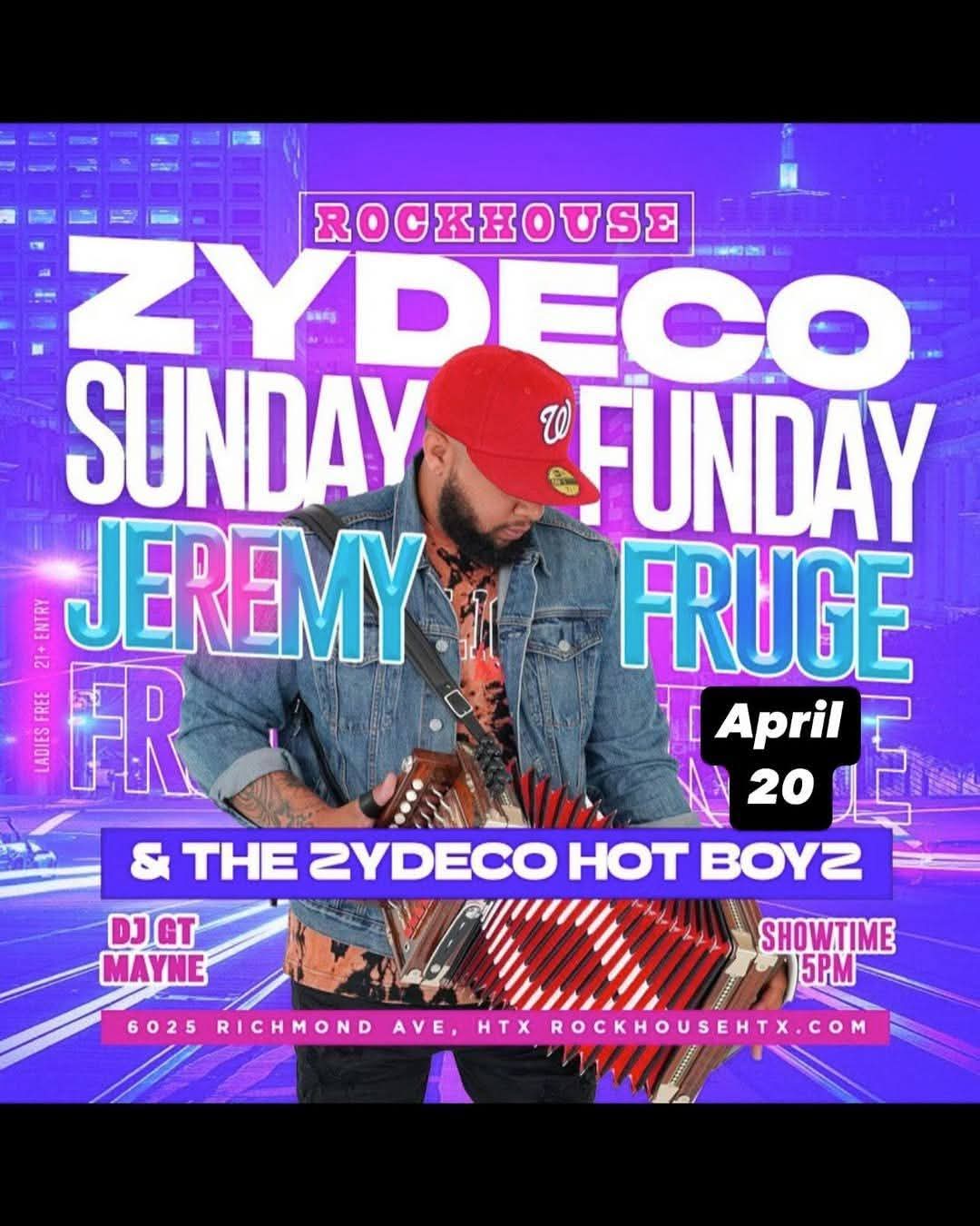 Rockhouse Presents: Zydeco Sunday Funday
