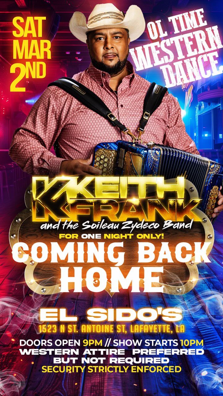 Coming Back Home Zydeco Events Coming Back Home Zydeco Events