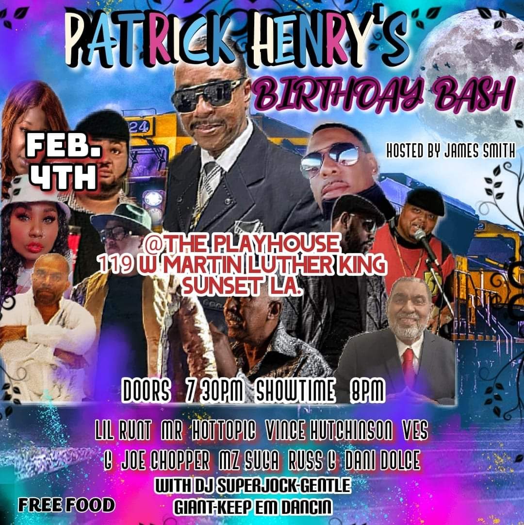 Patrick Henry's Birthday Bash
