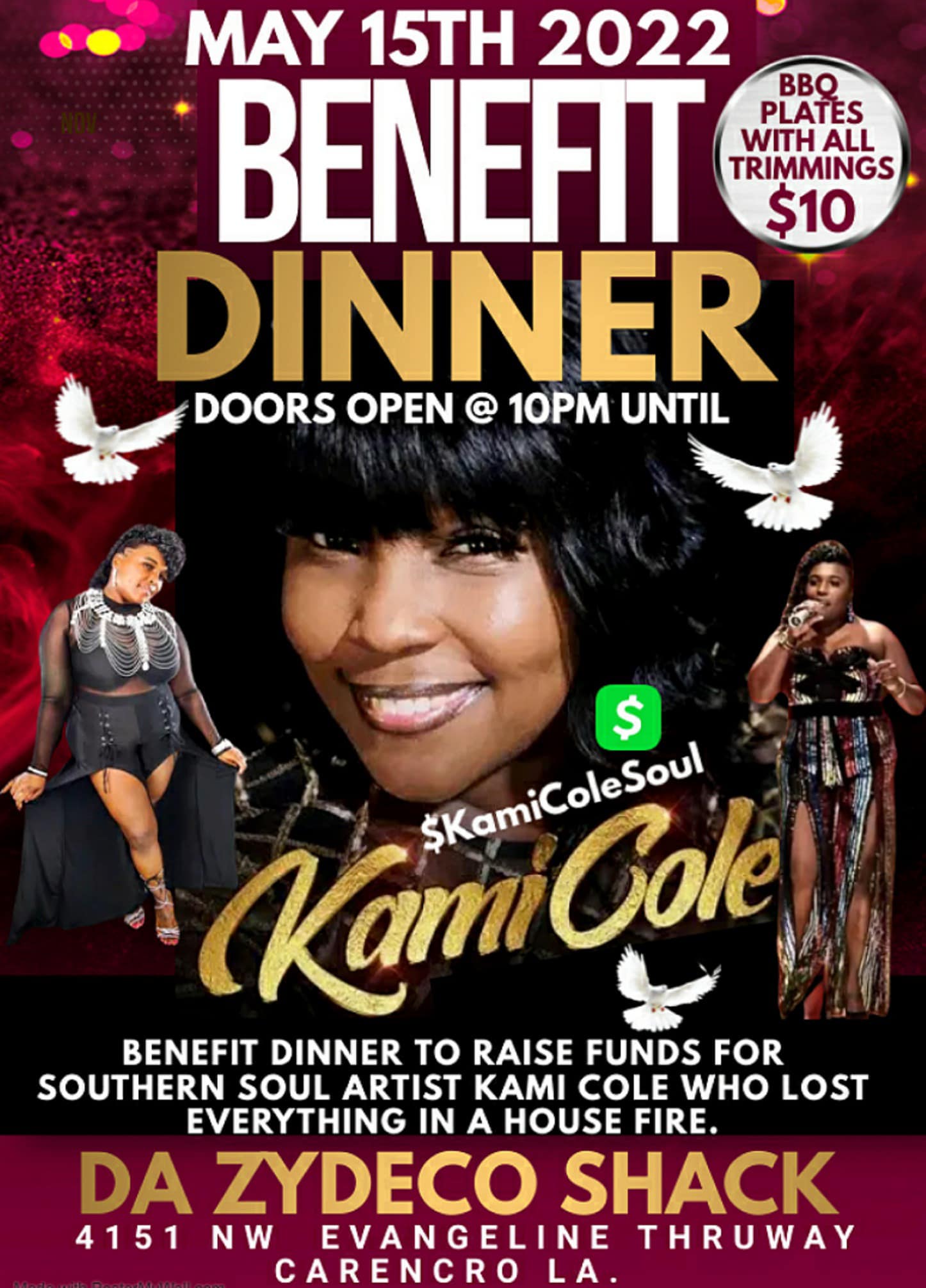 Benefit Dinner for Kami Cole
