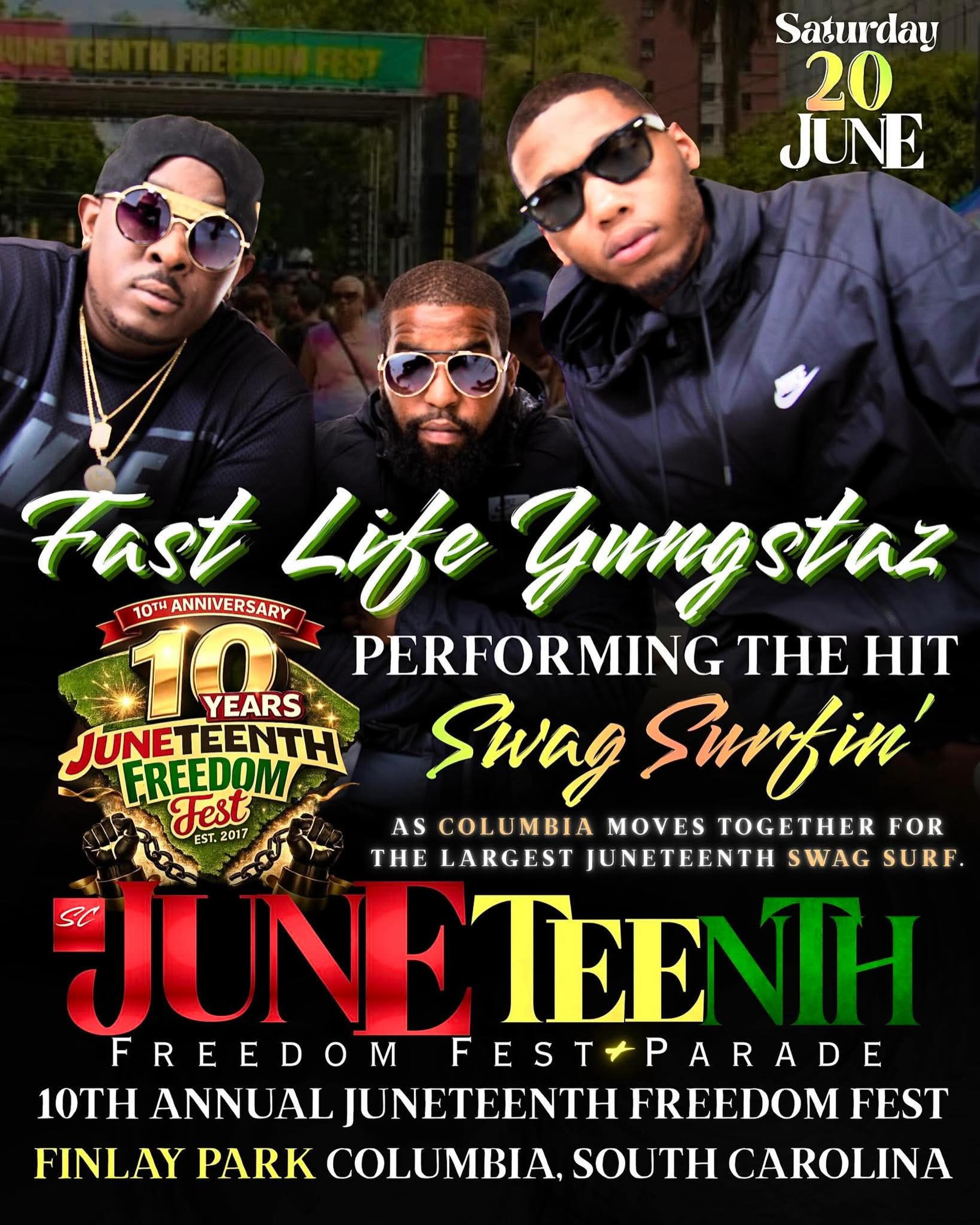 10th Annual South Carolina Juneteenth Freedom Fest & Parade