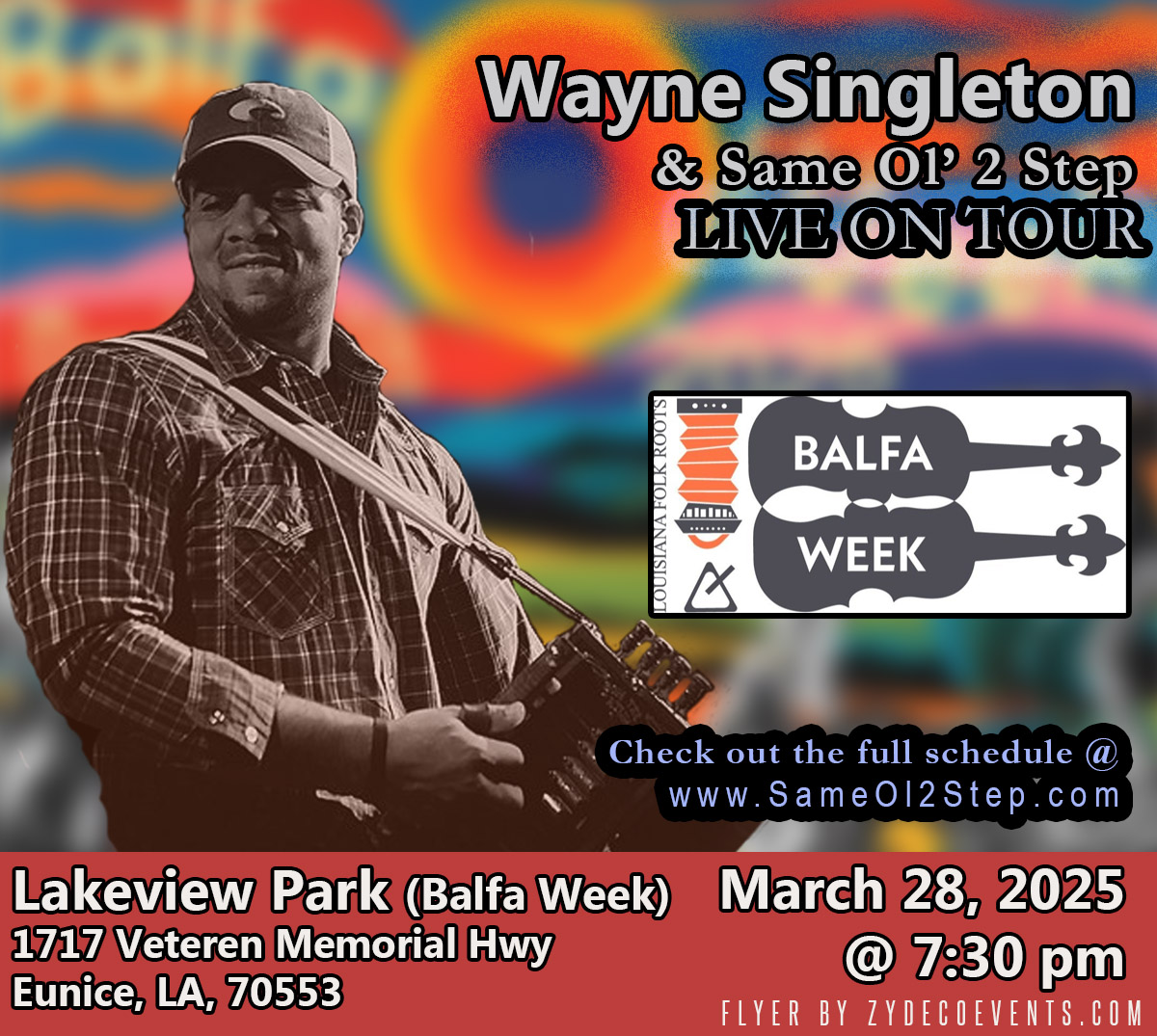 Wayne Singleton & Same Ol 2 Step - LIVE @ 2025 Balfa Week