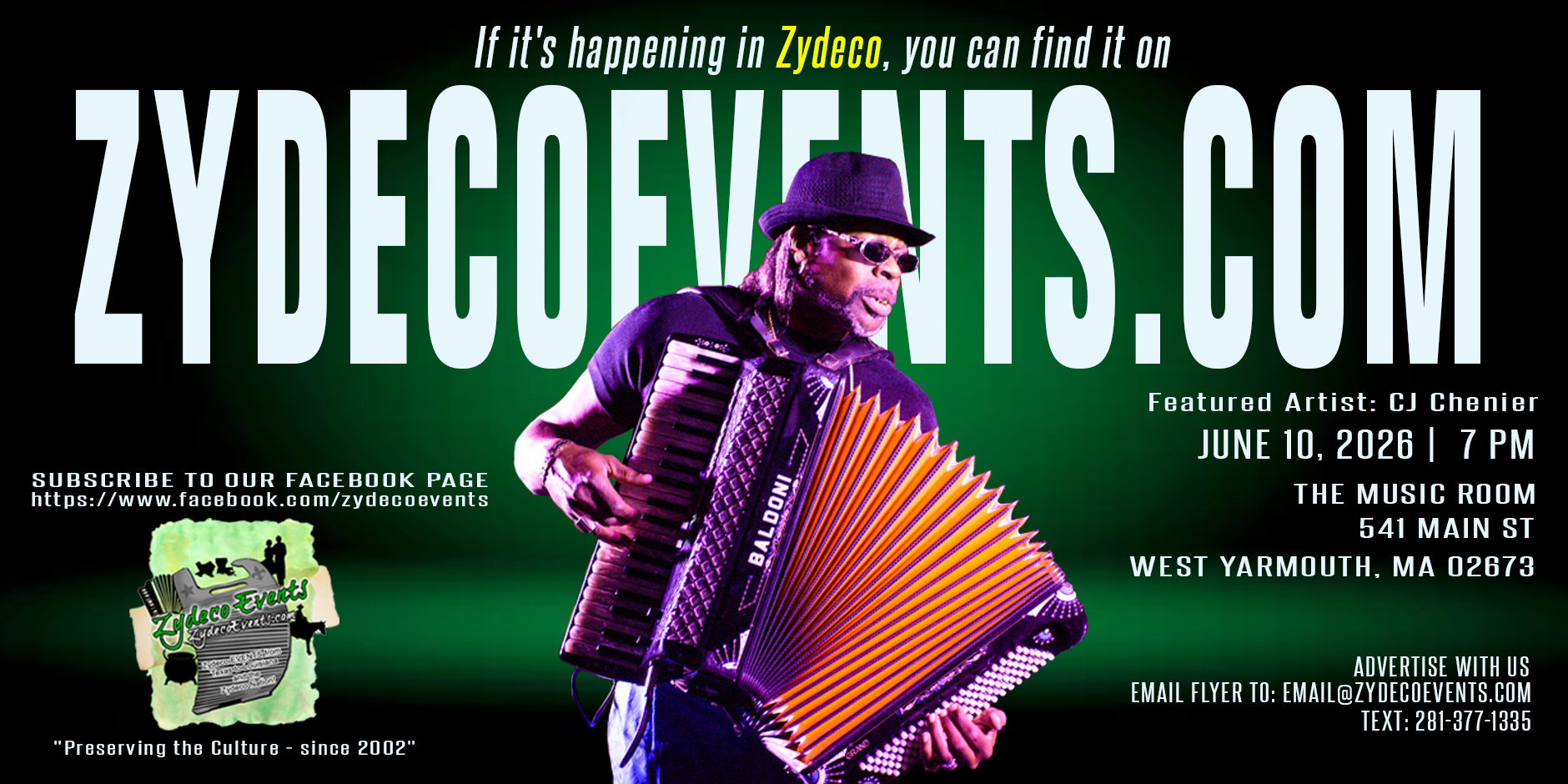 Zydeco Artist Spotlight: CJ Chenier & the Red Hot Louisiana Band