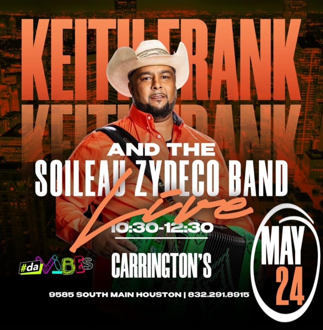 Keith Frank & the Soileau Zydeco Band - LIVE @ Carrington's