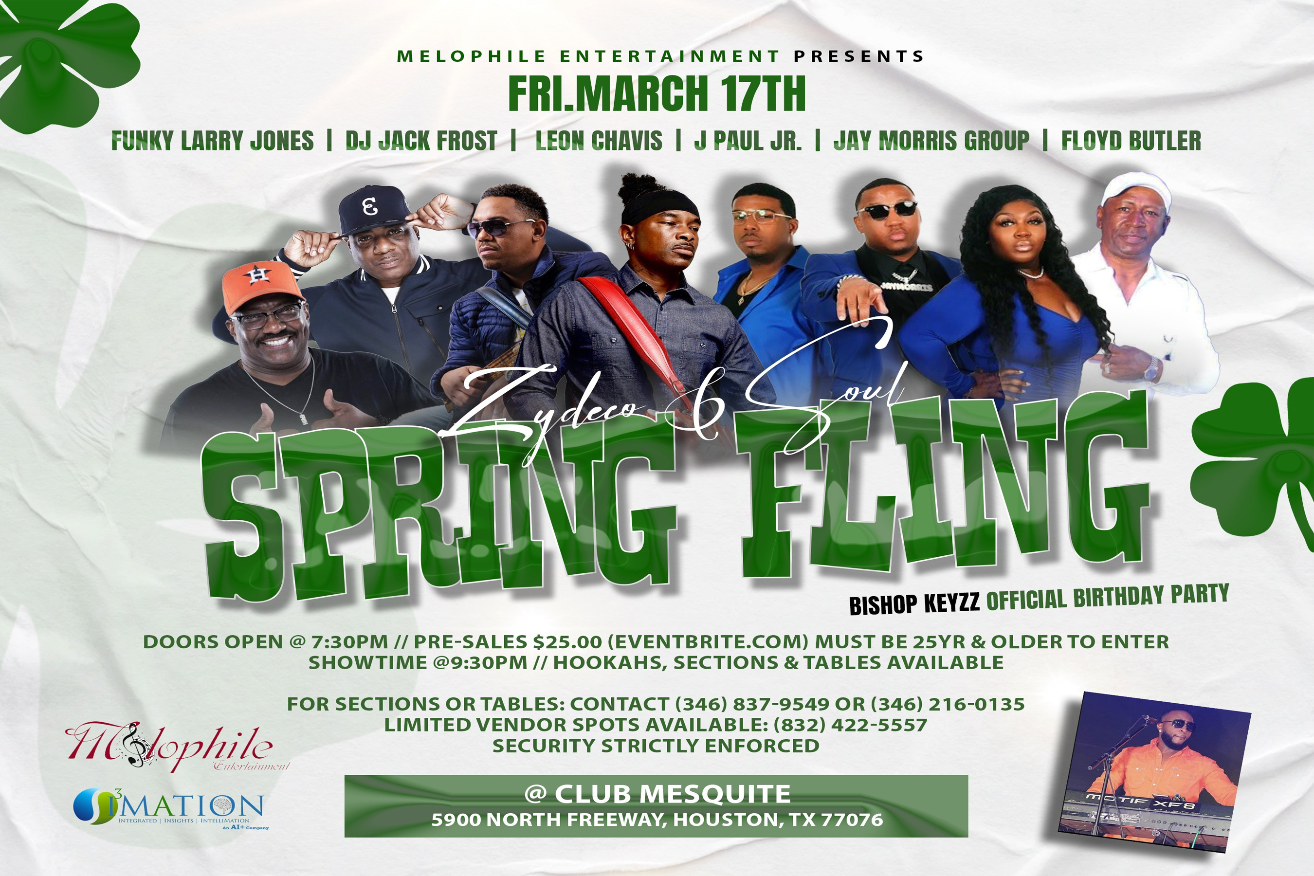 1st Annual Zydeco and Soul Spring Fling