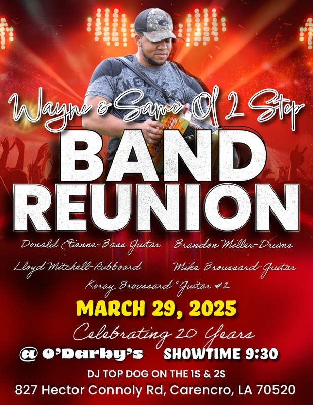 Wayne Singleton & Same Ol 2 Step - Band Reunion LIVE @ O'Darby's