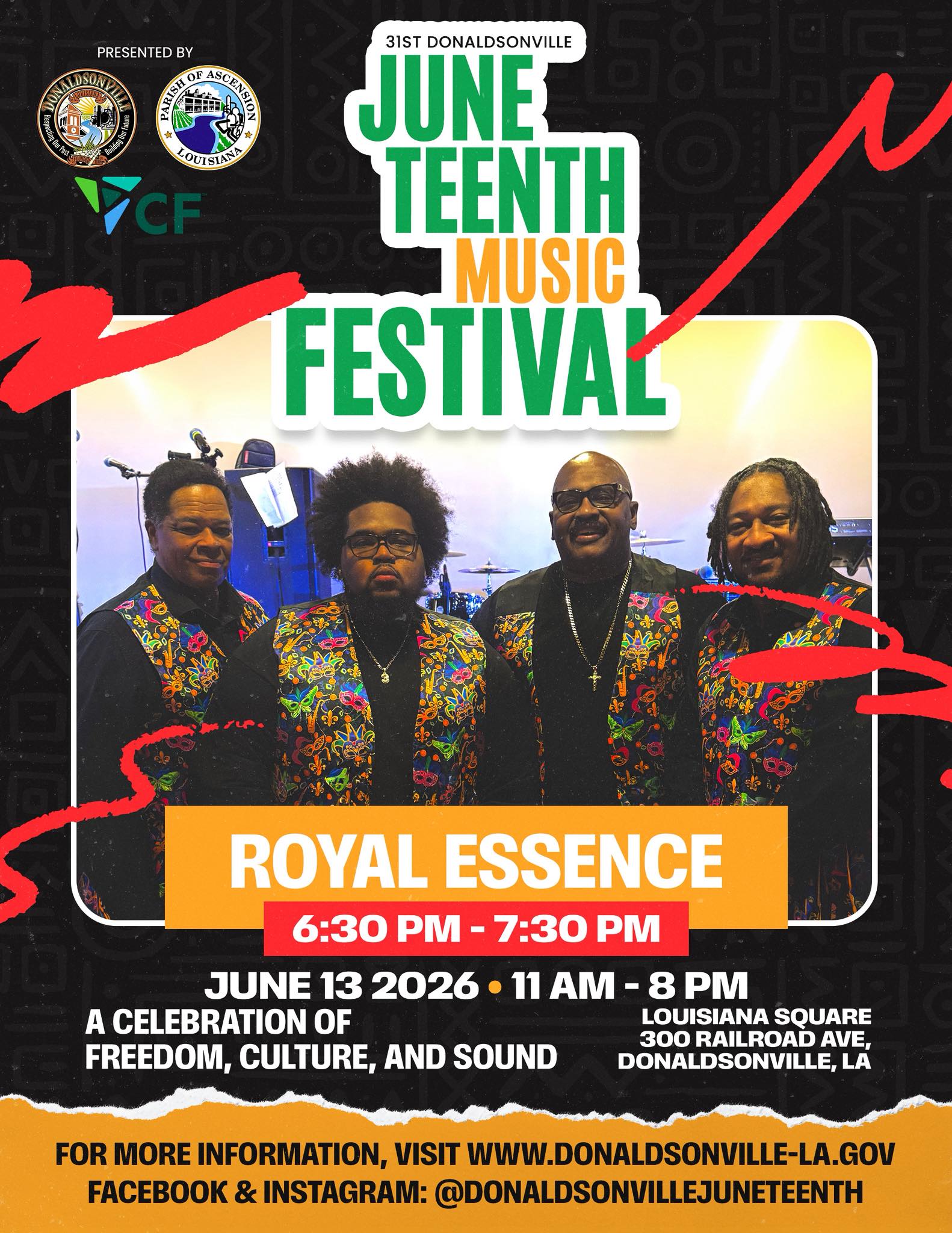 31st Donaldsonville Juneteenth Music Festival