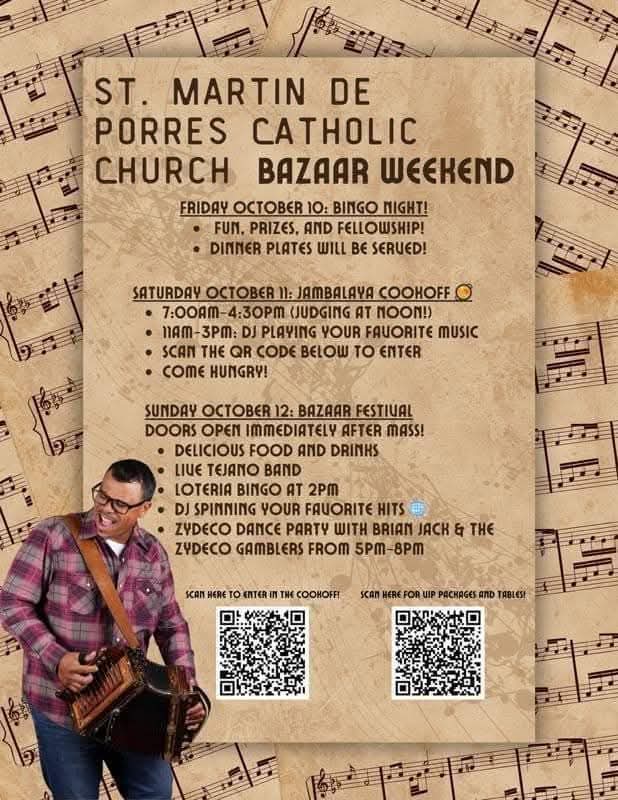 2025 St Martin De Porres Church Bazaar