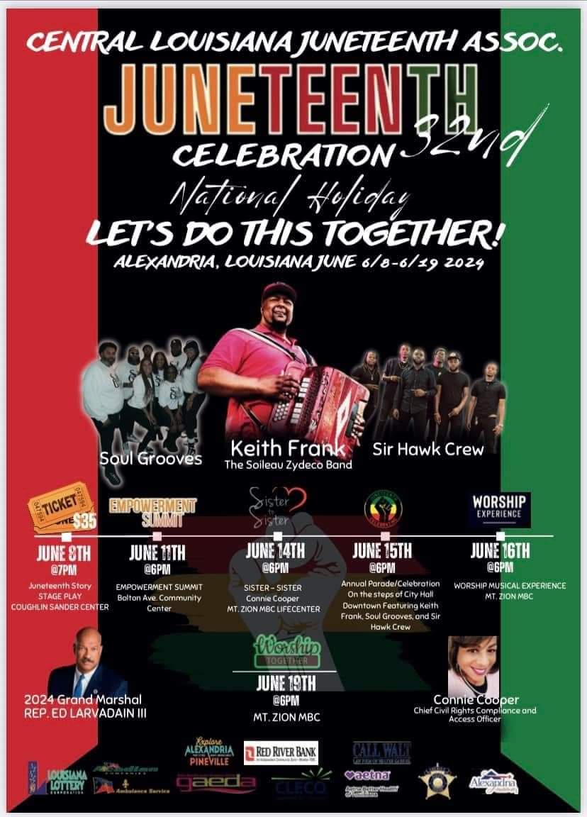 2024 Central Louisiana Juneteenth Celebration