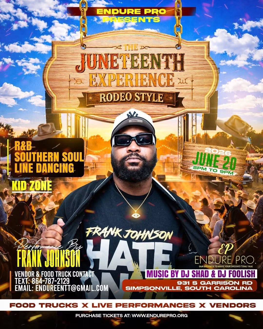 2026 Endure Pro Juneteenth Rodeo