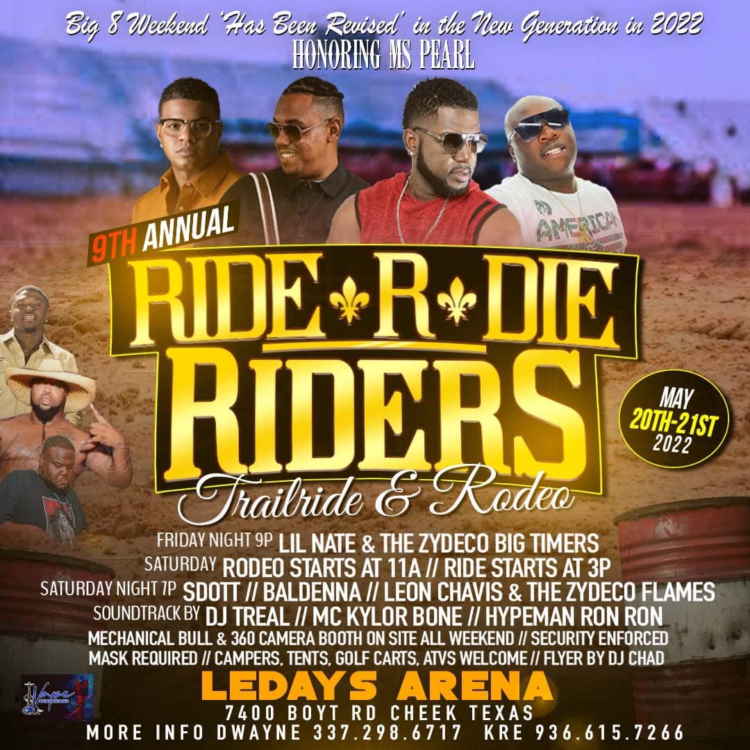 9th Annual Ride R Die Trailride & Rodeo