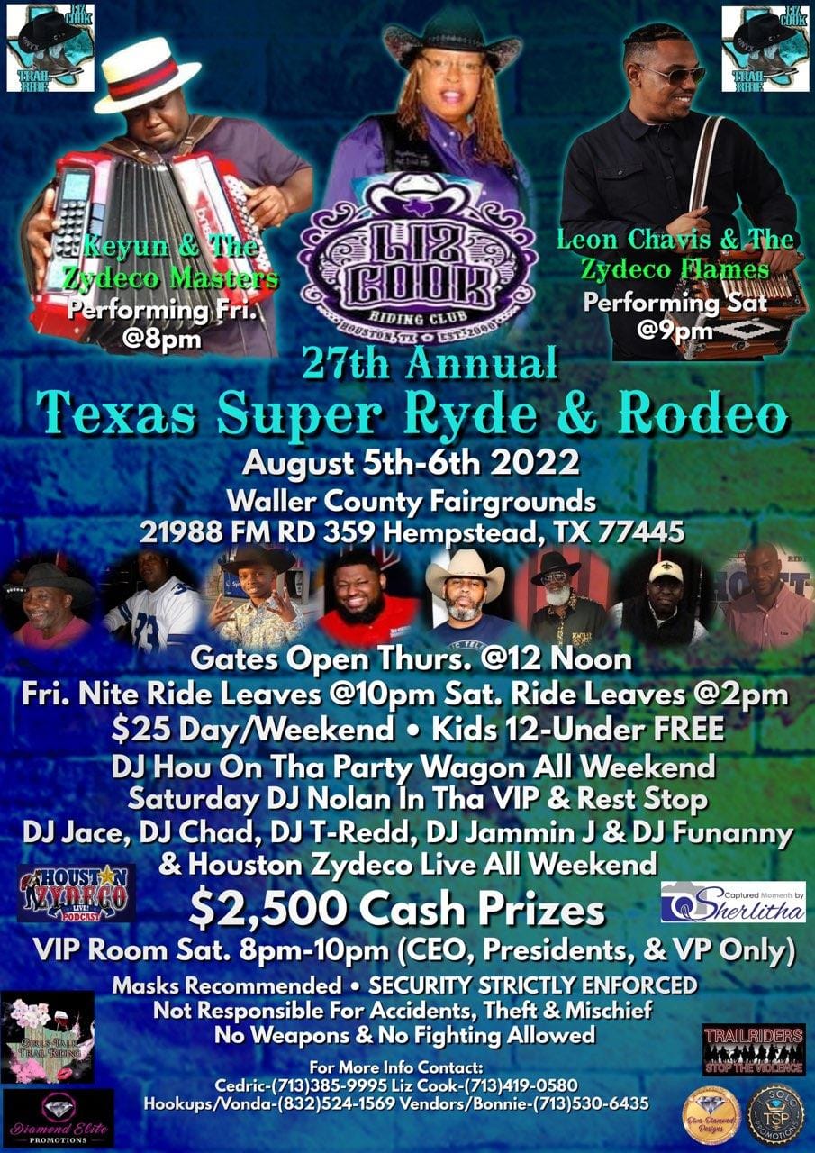 Liz Cook Riding Club - 27th Annual Texas Super Ryde & Rodeo