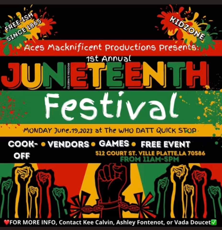 1st Annual Ville Platte Juneteenth Festival