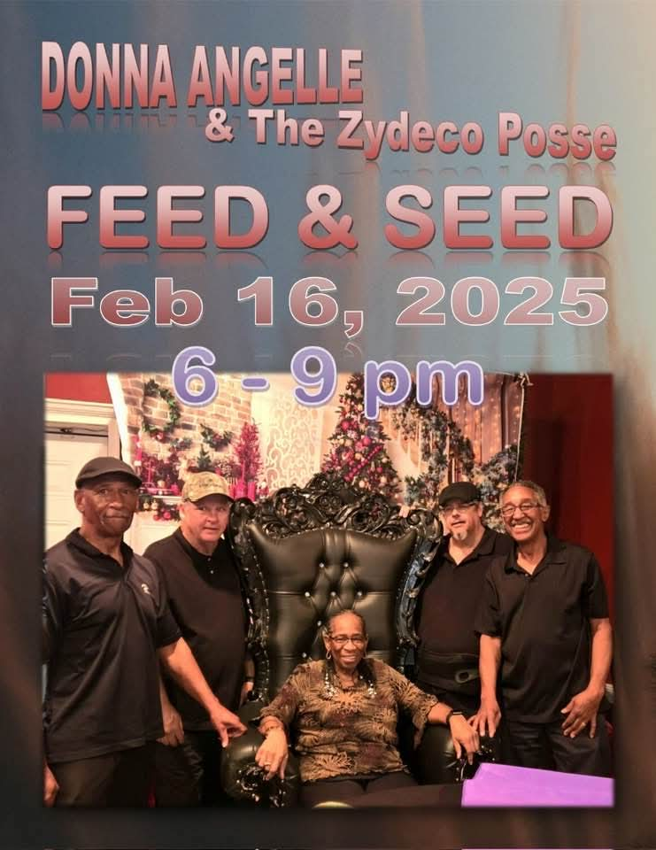 Donna Angelle & the Zydeco Posse - LIVE @ Feed N Seed