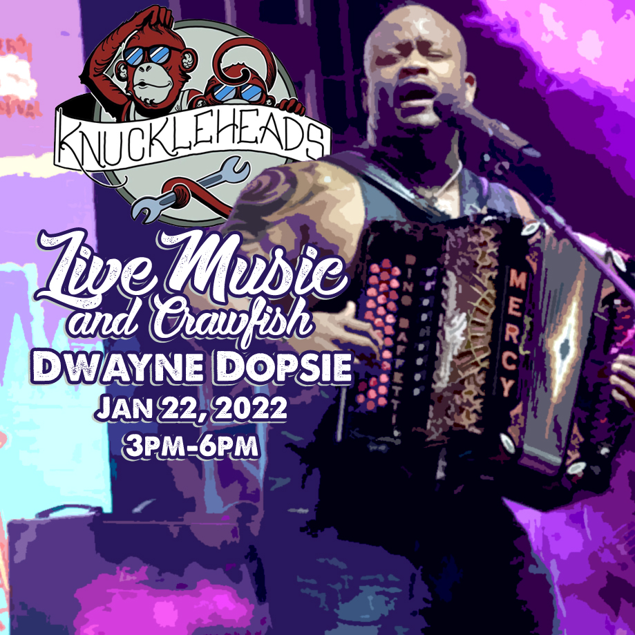 Live Music and Crawfish with Dwayne Dopsie