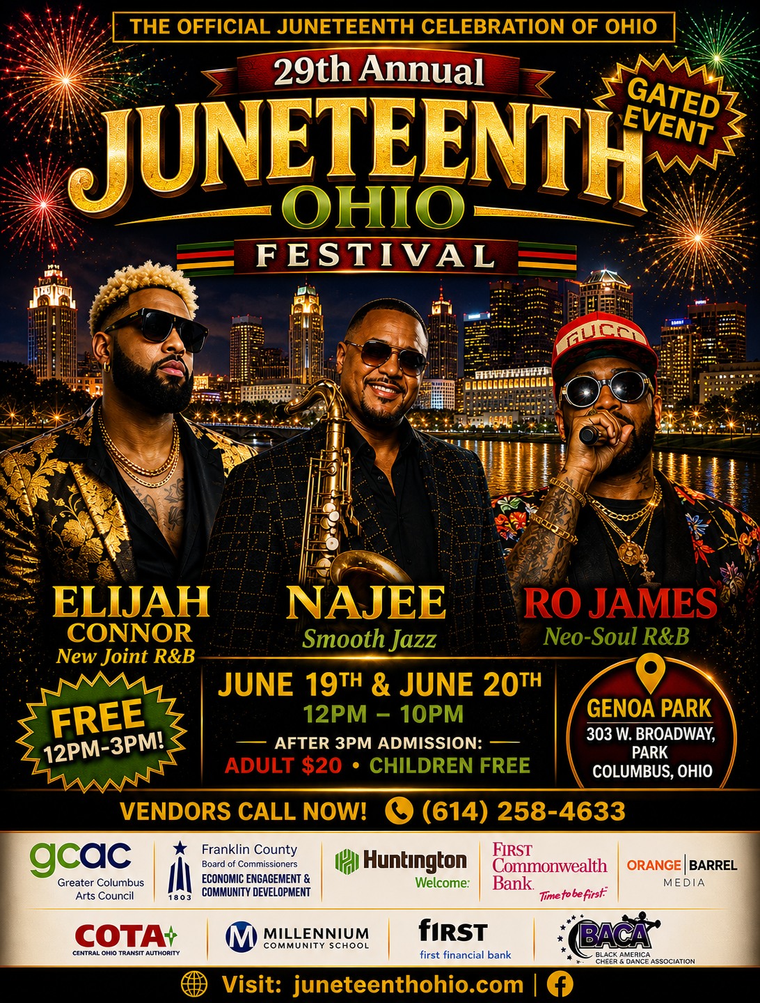 29th Annual Juneteenth Ohio Festival
