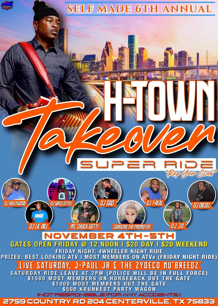 Selfmade RIderz 6th Annual H-Town Takeover Super Ride