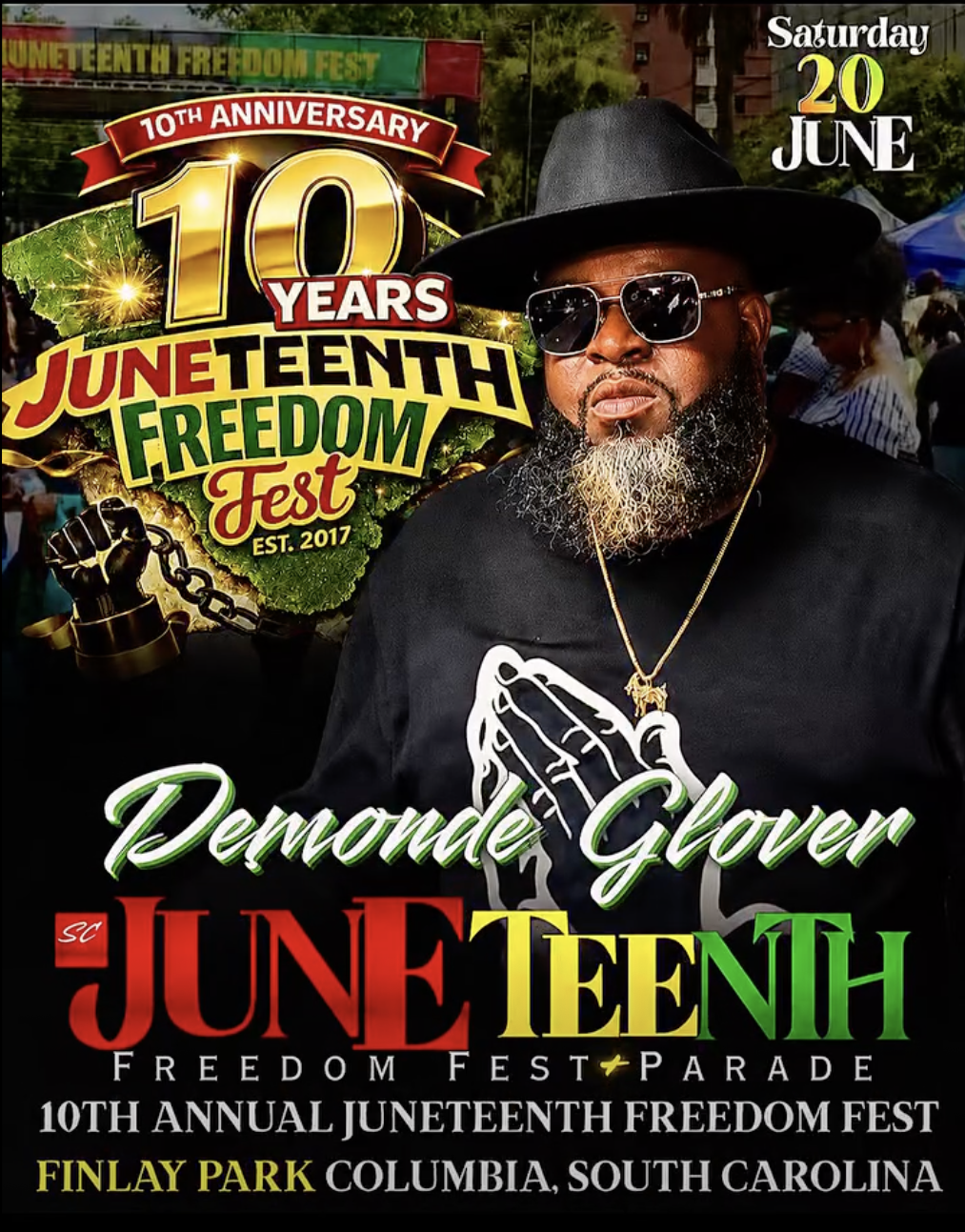 10th Annual South Carolina Juneteenth Freedom Fest & Parade