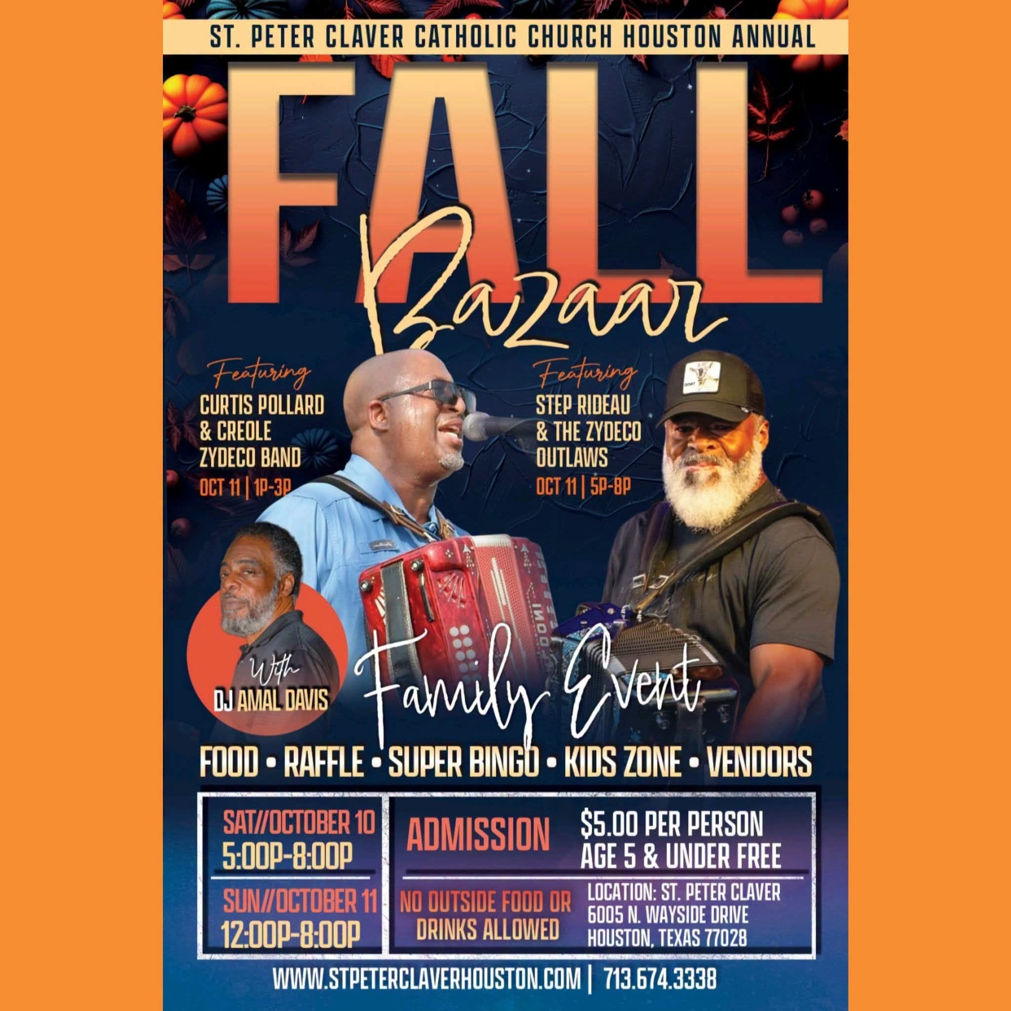 2026 St Peter Claver Fall Bazaar