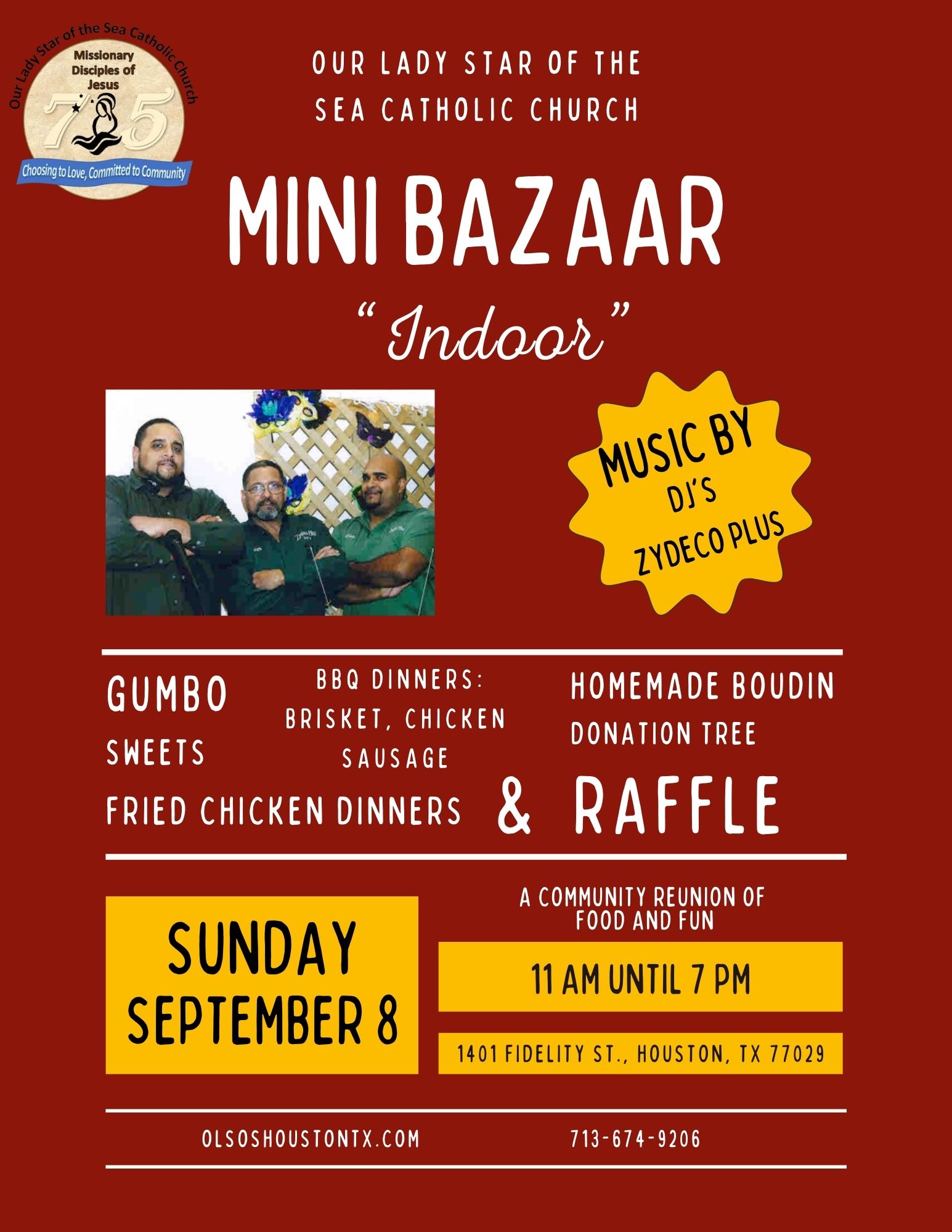 2024 Our Lady Star of the Sea Church Bazaar