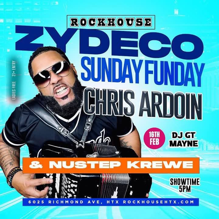 Rockhouse Presents:  Zydeco Sunday Funday