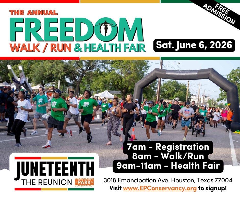 2026 Emancipation Park Juneteenth Freedom Walk/Run