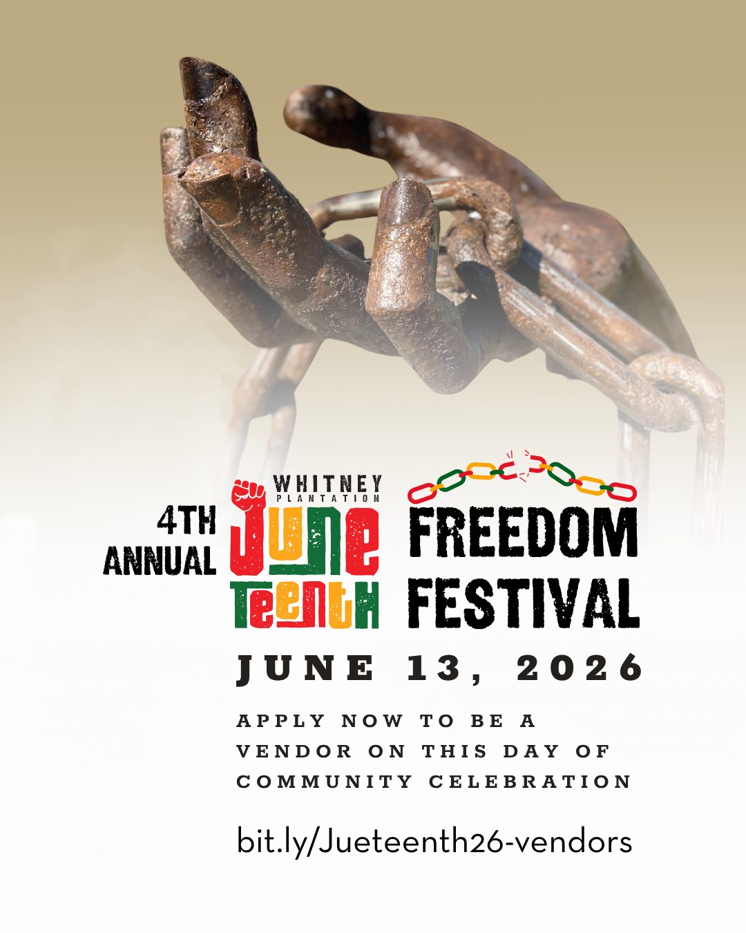 Whitney Plantation Presents: 4th Annual Juneteenth Freedom Festival