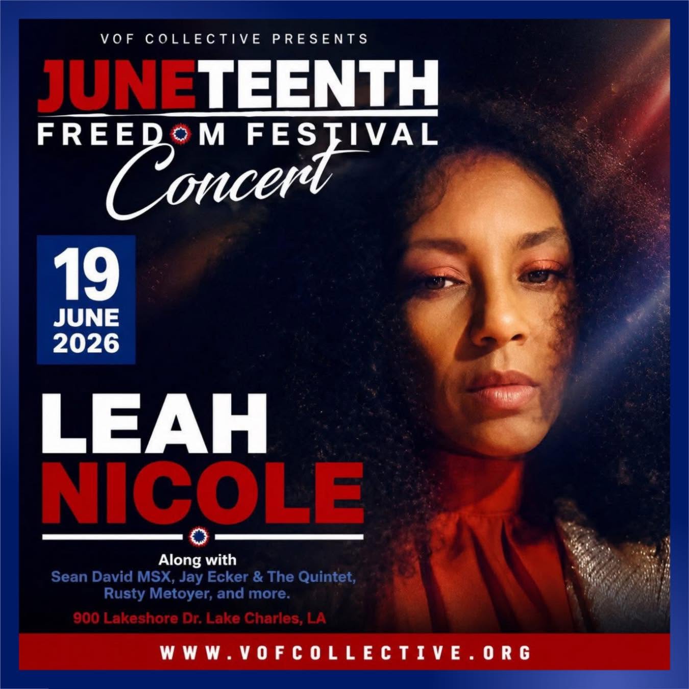 2026 Lake Charles Juneteenth Freedom Festival
