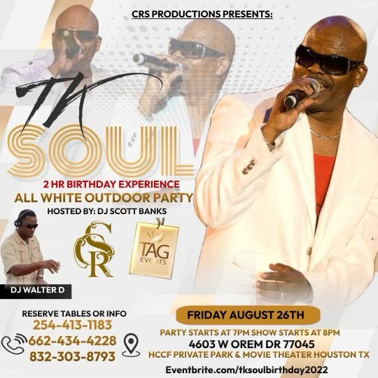 TK Soul's Birthday Experience & All White Outdoor Party