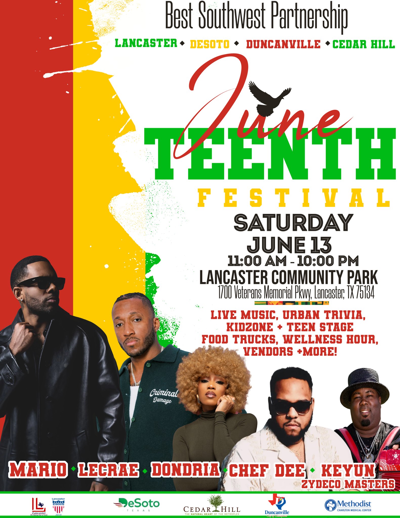 Best Southwest Parnterships Presents: 2026 Juneteenth Festival