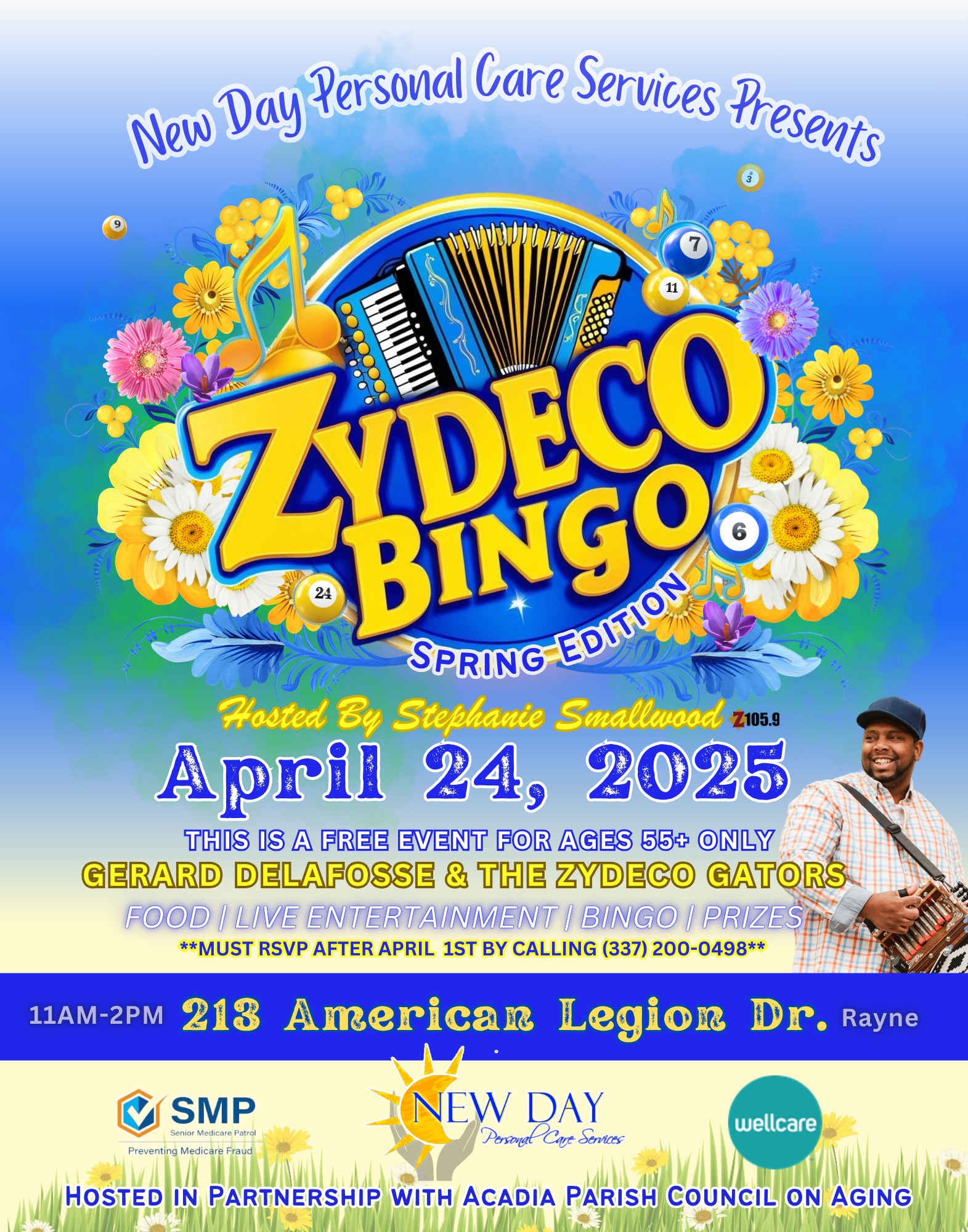 New Day Personal Care Services Presents: Zydeco Bingo