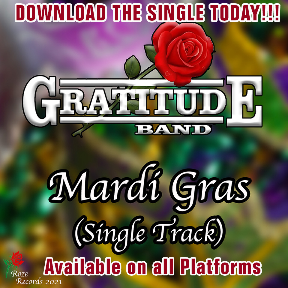 Gratitude Band - Mardi Gras Single